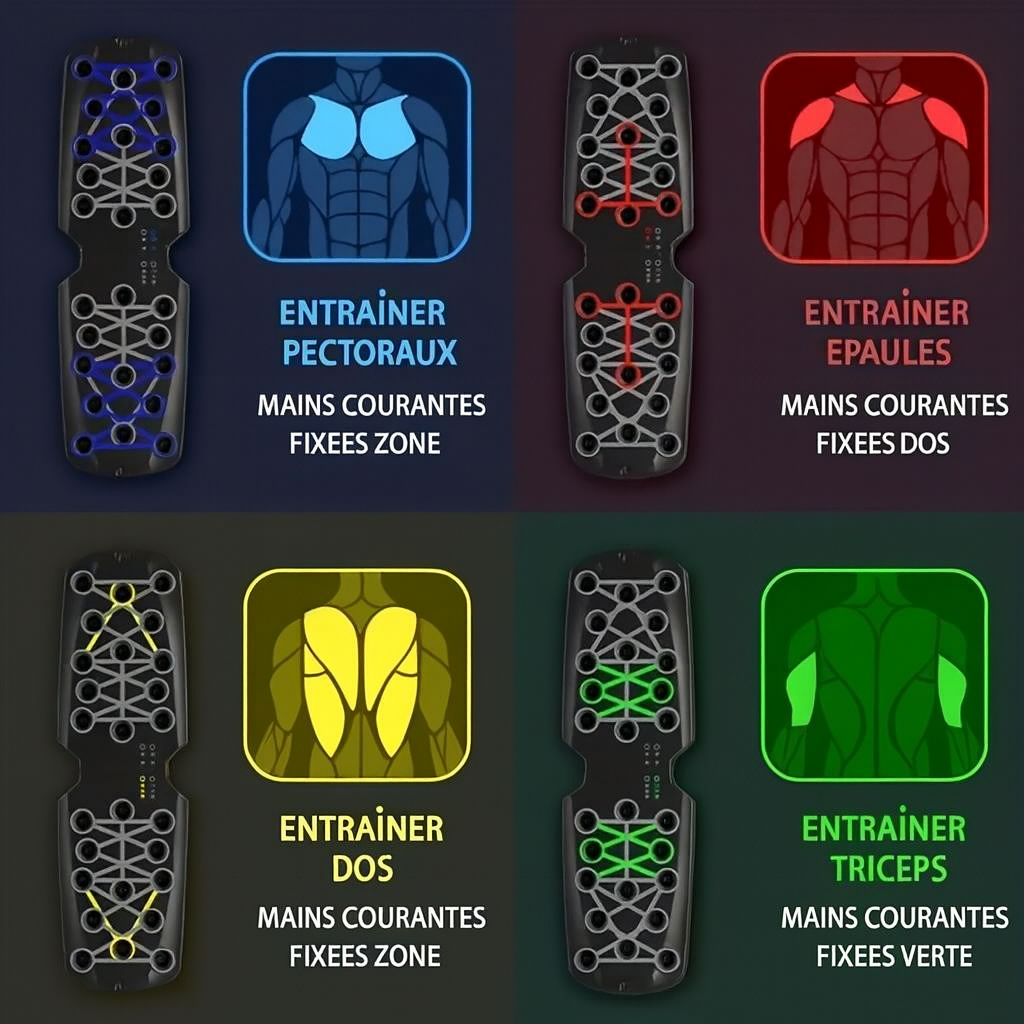 Planche de Pompes Pliable Multifonction