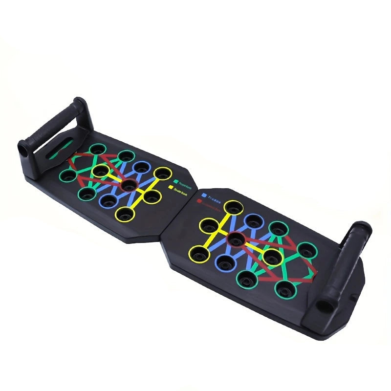 Push-Up Board Set Portable Multifunctional Push-Up Bar Foldable Fitness Equipment for Chest Abdomen Arms/Back Training