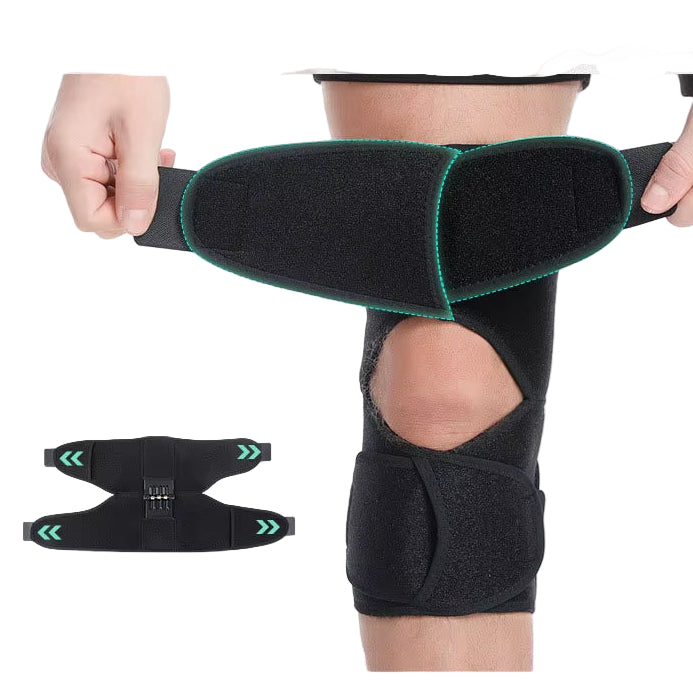 Knee Booster Adjustable Joint Support Patella Protector Outdoor Gym Sports Anti-Collision Knee Pads 1P Health Care Leg Stretcher